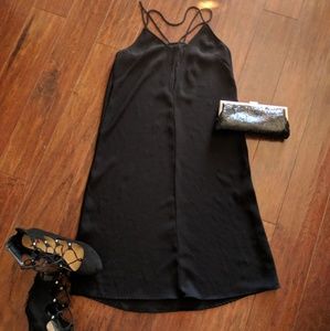 Black H&M midi dress